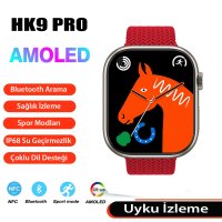 Newface HK9 Pro Amoled Ekranlı Akıllı Saat - Gri