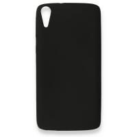 Newface HTC Desire 828 Kılıf Premium Rubber Silikon - Siyah