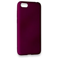 Newface Huawei Honor 7S Kılıf First Silikon - Mürdüm