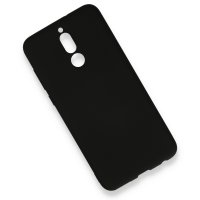 Newface Huawei Mate 10 Lite Kılıf Nano içi Kadife  Silikon - Siyah