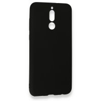 Newface Huawei Mate 10 Lite Kılıf Nano içi Kadife Silikon - Siyah