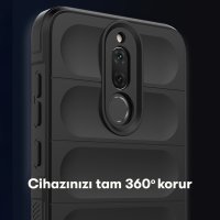 Newface Huawei Mate 10 Lite Kılıf Optimum Silikon - Koyu Yeşil