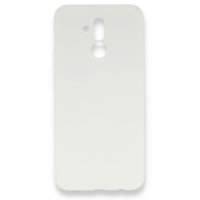 Newface Huawei Mate 20 Lite Kılıf Hopi Silikon - Beyaz