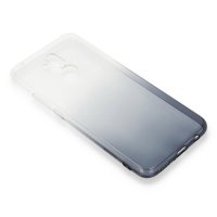 Newface Huawei Mate 20 Lite Kılıf Lüx Çift Renkli Silikon - Siyah