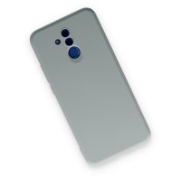 Newface Huawei Mate 20 Lite Kılıf Nano içi Kadife  Silikon - Buz Mavisi