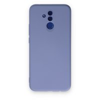 Newface Huawei Mate 20 Lite Kılıf Nano içi Kadife Silikon - Lila