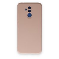 Newface Huawei Mate 20 Lite Kılıf Nano içi Kadife  Silikon - Pudra