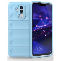 Newface Huawei Mate 20 Lite Kılıf Optimum Silikon - Sky Blue