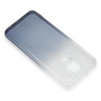 Newface Huawei Mate 30 Lite Kılıf Lüx Çift Renkli Silikon - Siyah