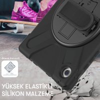 Newface Huawei MatePad T10S 10.1 Kılıf Amazing Tablet Kapak - Siyah