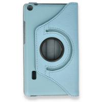 Newface Huawei MediaPad T3 7 Kılıf 360 Tablet Deri Kılıf - Turkuaz