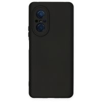 Newface Huawei Nova 9 SE Kılıf Nano içi Kadife  Silikon - Siyah