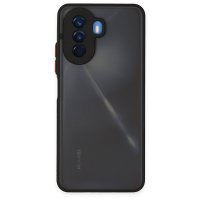 Newface Huawei Nova Y70 Kılıf Montreal Silikon Kapak - Siyah