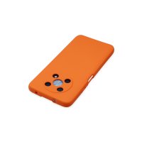 Newface Huawei Nova Y90 Kılıf Nano içi Kadife Silikon - Turuncu