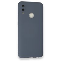 Newface Huawei P Smart 2019 Kılıf Nano içi Kadife Silikon - Gri