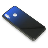 Newface Huawei P20 Lite Kılıf Grady Silikon - Mavi-Siyah