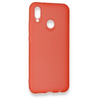 Newface Huawei P20 Lite Kılıf Hopi Silikon - Kırmızı