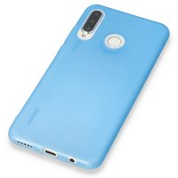 Newface Huawei P30 Lite Kılıf Hopi Silikon - Mavi