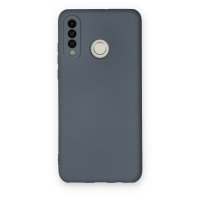 Newface Huawei P30 Lite Kılıf Nano içi Kadife Silikon - Gri