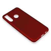 Newface Huawei P30 Lite Kılıf First Silikon - Bordo