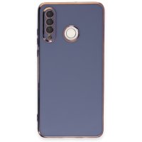 Newface Huawei P30 Lite Kılıf Volet Silikon - Mavi