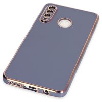 Newface Huawei P30 Lite Kılıf Volet Silikon - Mavi