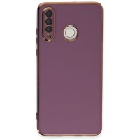 Newface Huawei P30 Lite Kılıf Volet Silikon - Mor