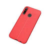 Newface Huawei P40 Lite E Kılıf Auto Focus Kapak - Kırmızı