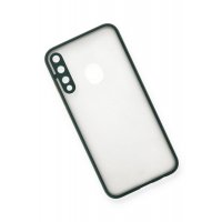 Newface Huawei P40 Lite E Kılıf Montreal Silikon Kapak - Yeşil