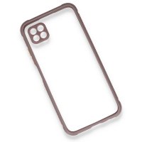 Newface Huawei P40 Lite Kılıf Miami Şeffaf Silikon - Açık Mor