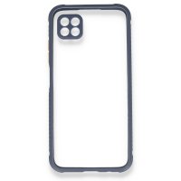 Newface Huawei P40 Lite Kılıf Miami Şeffaf Silikon - Gri