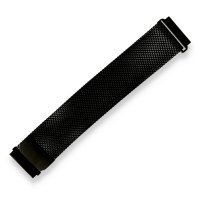 Newface Huawei Watch GT 2 Metal Mıknatıslı Kordon 22mm - Siyah