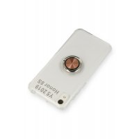 Newface Huawei Y5 2019 Kılıf Gros Yüzüklü Silikon - Gold