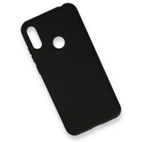 Newface Huawei Y6 2019 Kılıf Nano içi Kadife Silikon - Siyah