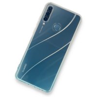 Newface Huawei Y6P Kılıf Lüx Çift Renkli Silikon - Turkuaz