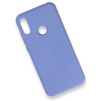 Newface Huawei Y6S Kılıf Nano içi Kadife Silikon - Lila