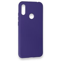 Newface Huawei Y6S Kılıf Nano içi Kadife Silikon - Mor