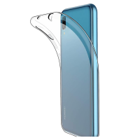 Newface Huawei Y6S Kılıf Lüx Şeffaf Silikon