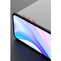 Newface Huawei Y8P Kılıf Range Yüzüklü Silikon - Siyah