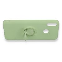 Newface Huawei Y9 2019 Kılıf Viktor Yüzüklü Silikon - Yeşil