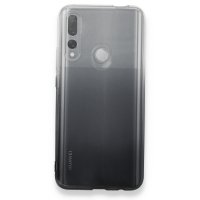 Newface Huawei Y9 Prime 2019 Kılıf Lüx Çift Renkli Silikon - Siyah