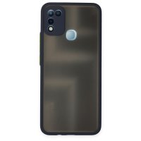 Newface İnfinix Hot 10 Play Kılıf Montreal Silikon Kapak - Lacivert