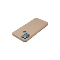 Newface İnfinix Hot 10 Play Kılıf Nano içi Kadife Silikon - Pudra