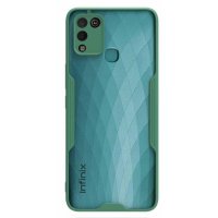 Newface İnfinix Hot 10 Play Kılıf Platin Silikon - Yeşil