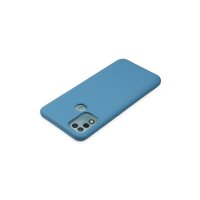Newface İnfinix Hot 11 Play Kılıf Nano içi Kadife Silikon - Mavi