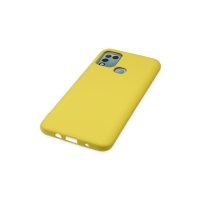 Newface İnfinix Hot 11 Play Kılıf Nano içi Kadife Silikon - Sarı