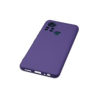 Newface İnfinix Hot 11s Kılıf Nano içi Kadife Silikon - Mor