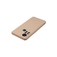 Newface İnfinix Hot 11s Kılıf Nano içi Kadife Silikon - Pudra