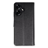 Newface İnfinix Hot 30 4G Kılıf Trend S Plus Kapaklı Kılıf - Siyah