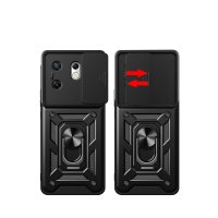 Newface İnfinix Zero 30 4G Kılıf Pars Lens Yüzüklü Silikon - Gold